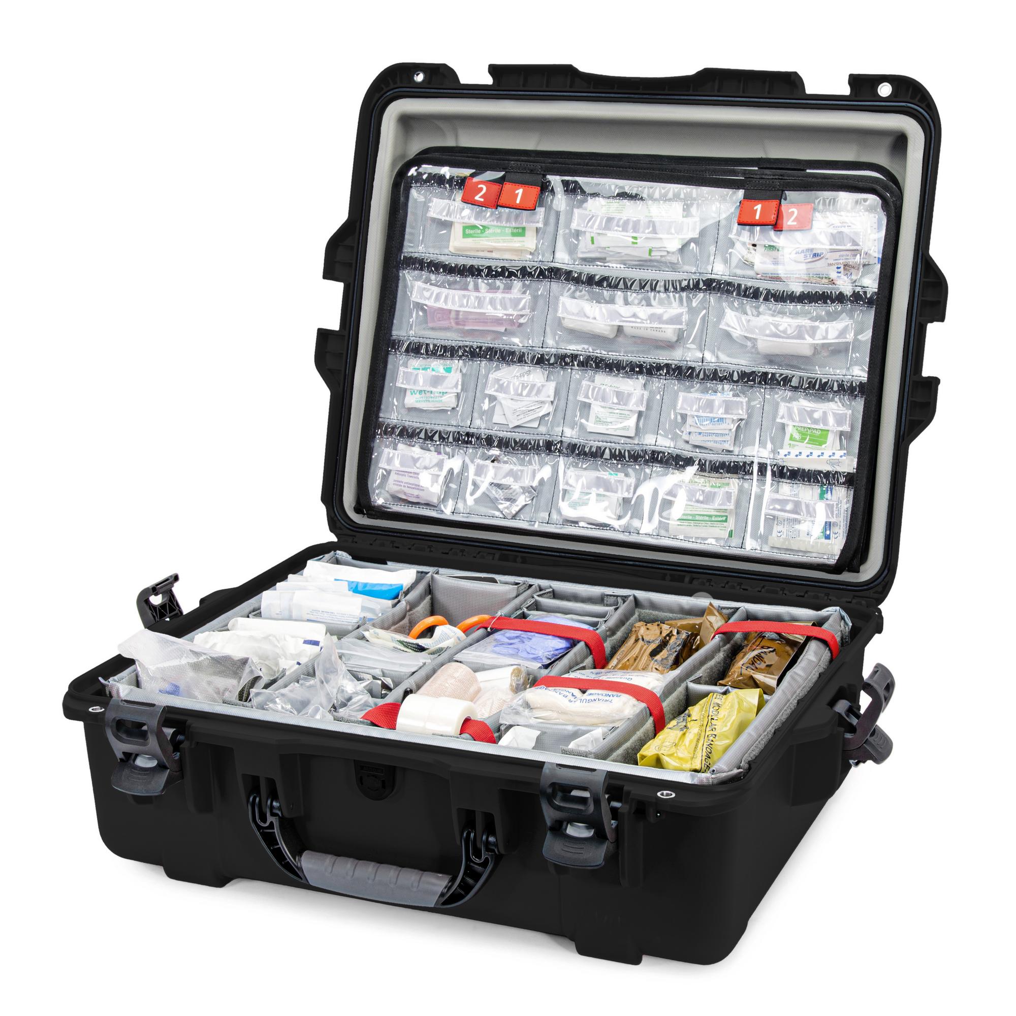 Nanuk 945 EMS Kit Black open view