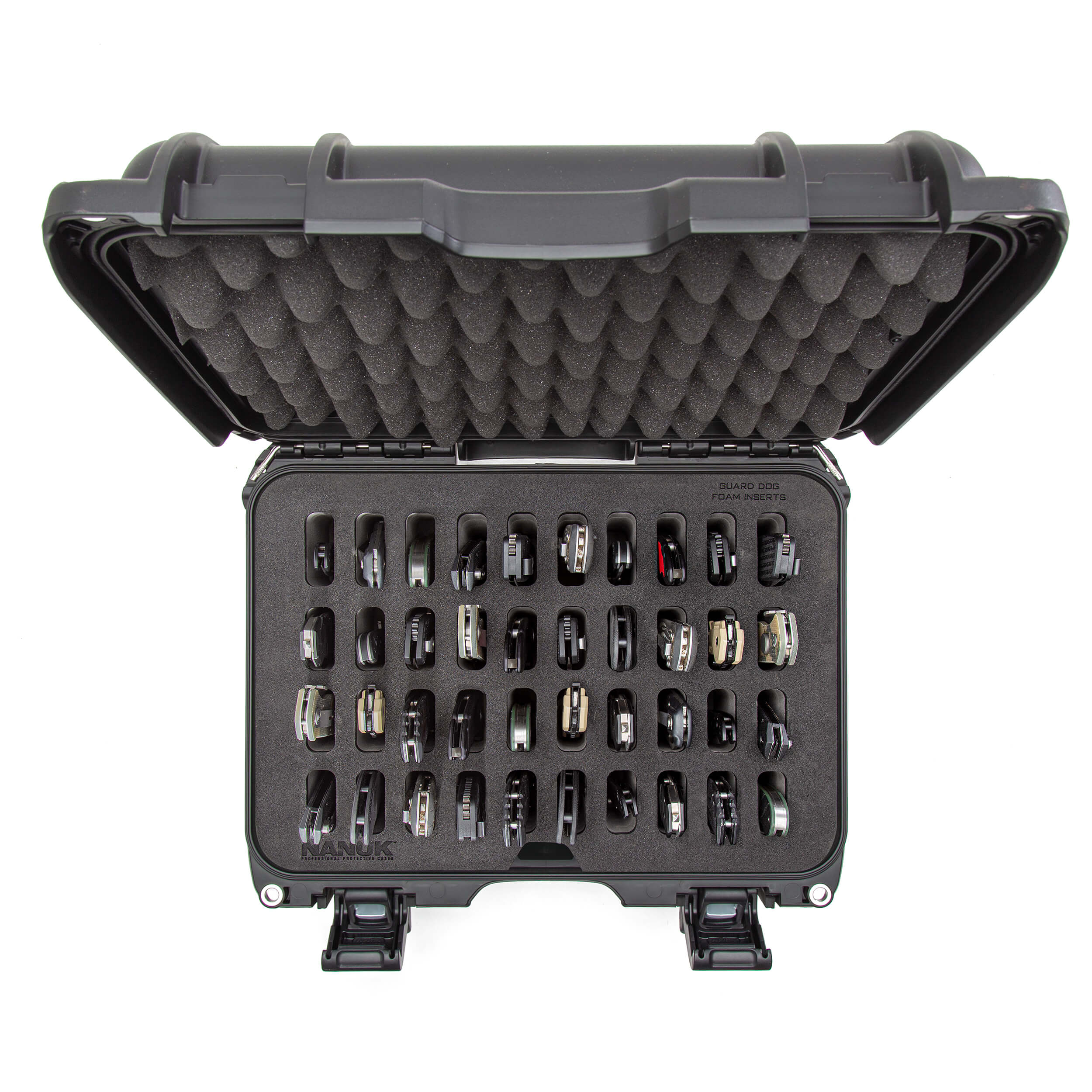 NANUK 915 40-Knives Case Black top view