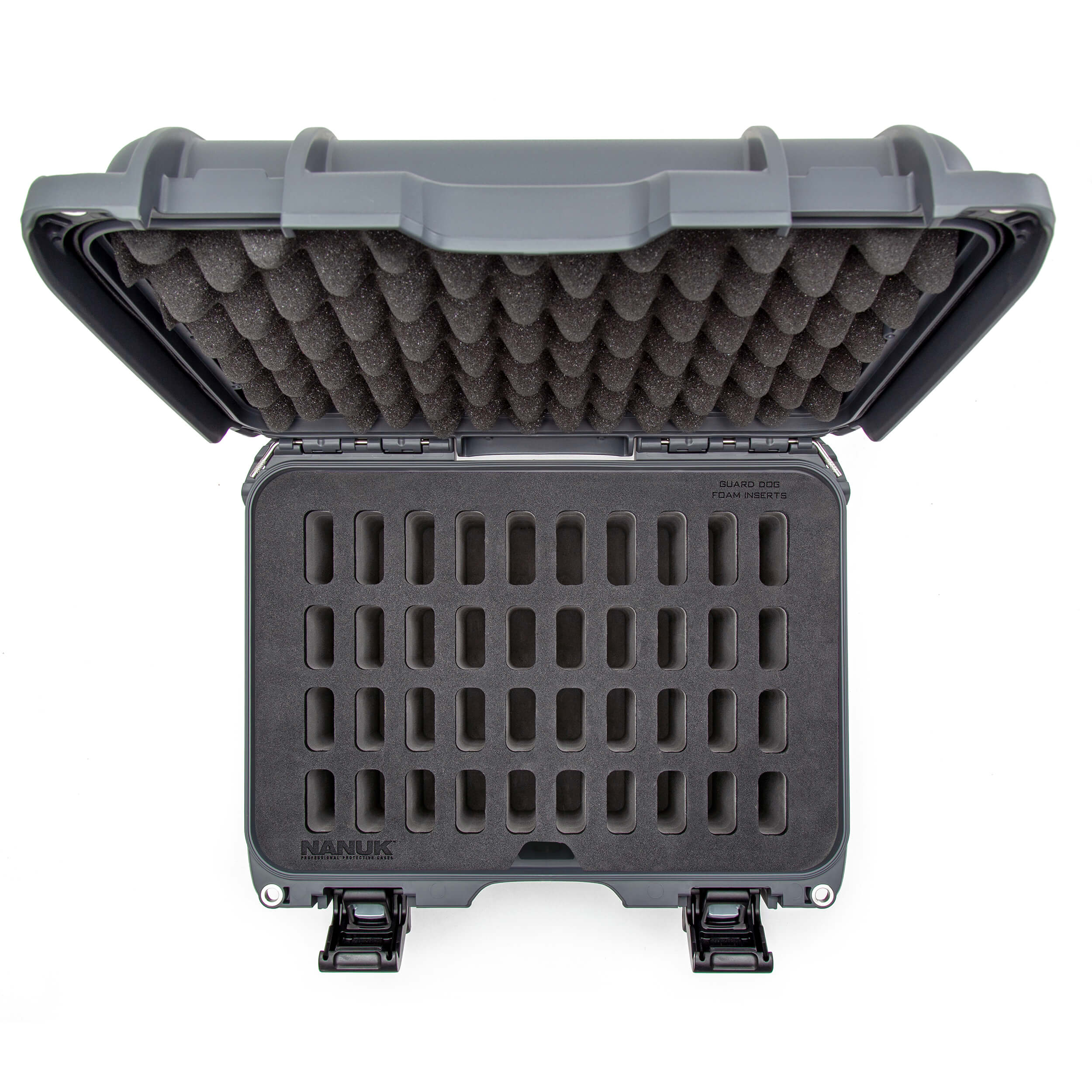 NANUK 915 40-Knives Case Graphite top view empty