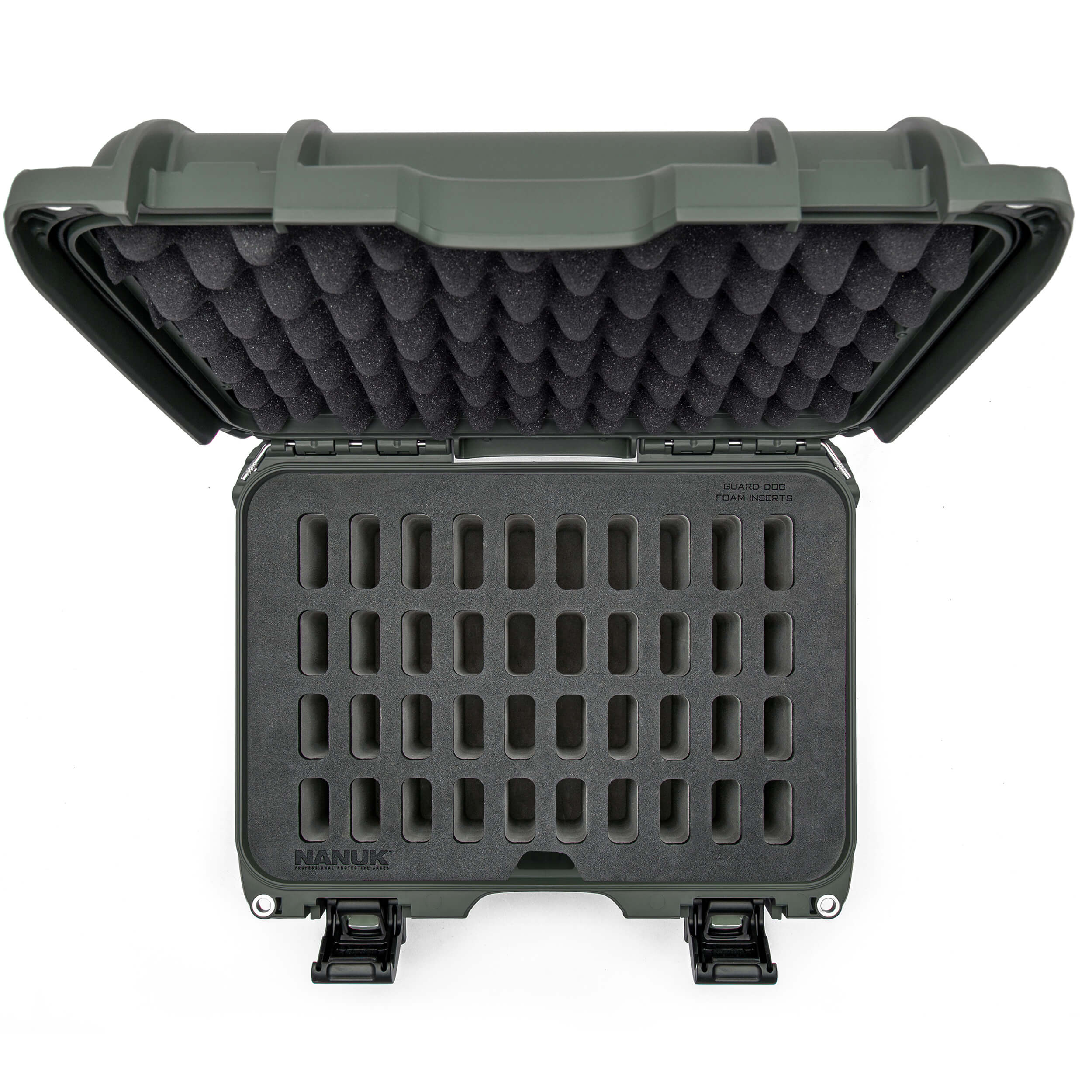 NANUK 915 40-Knives Case Olive top view empty
