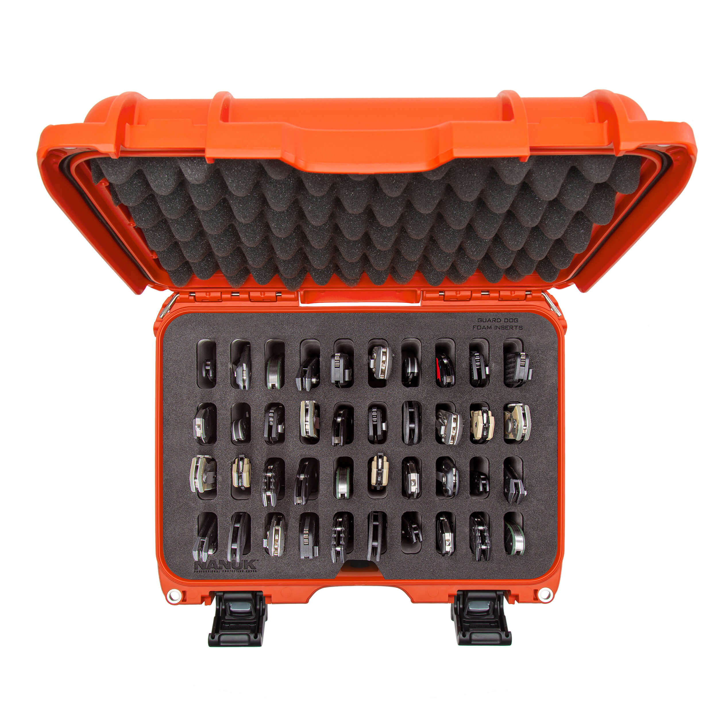 NANUK 915 40-Knives Case Orange top view