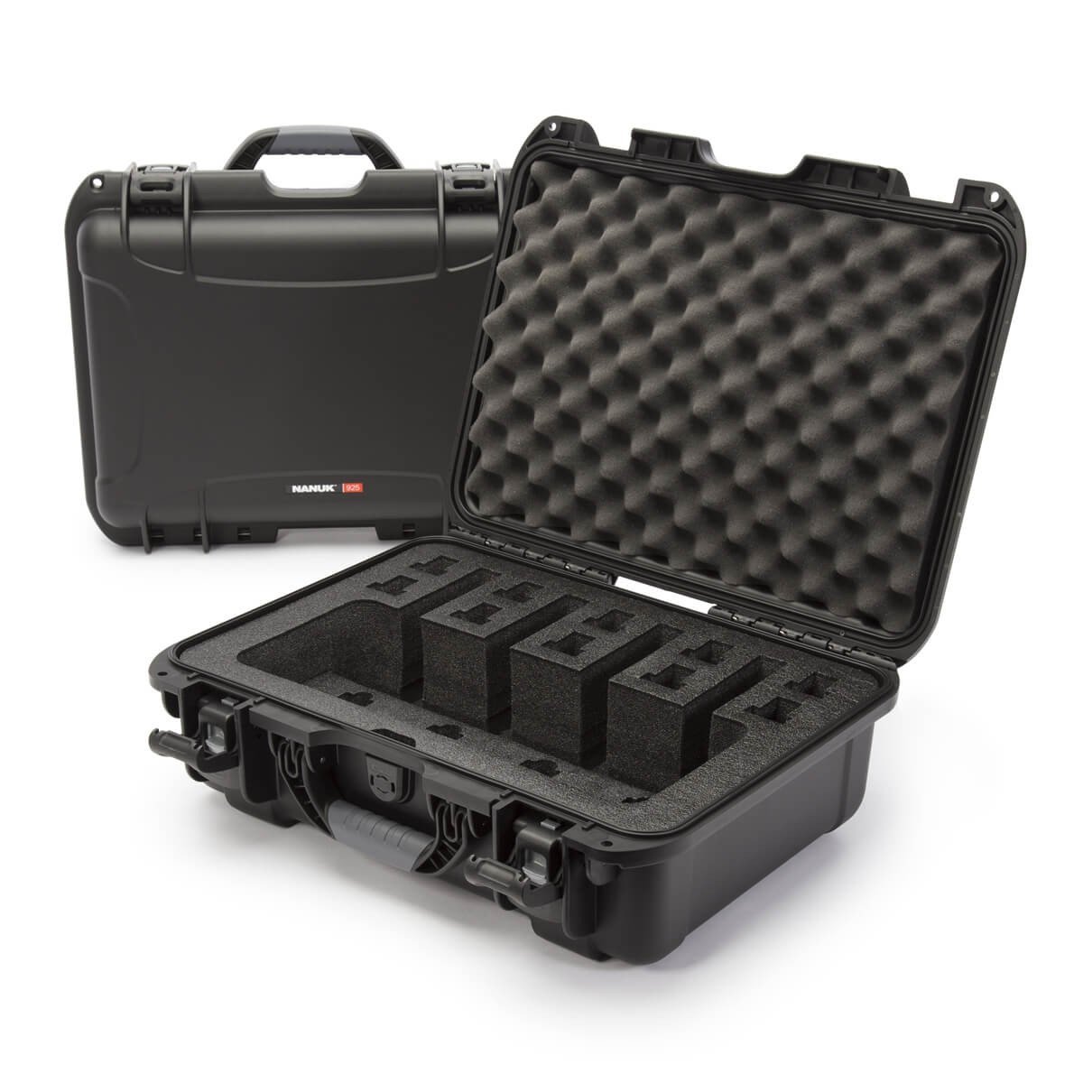 NANUK 925 4 Up Gun Case-Gun Case-Black-No Accessories-NANUK