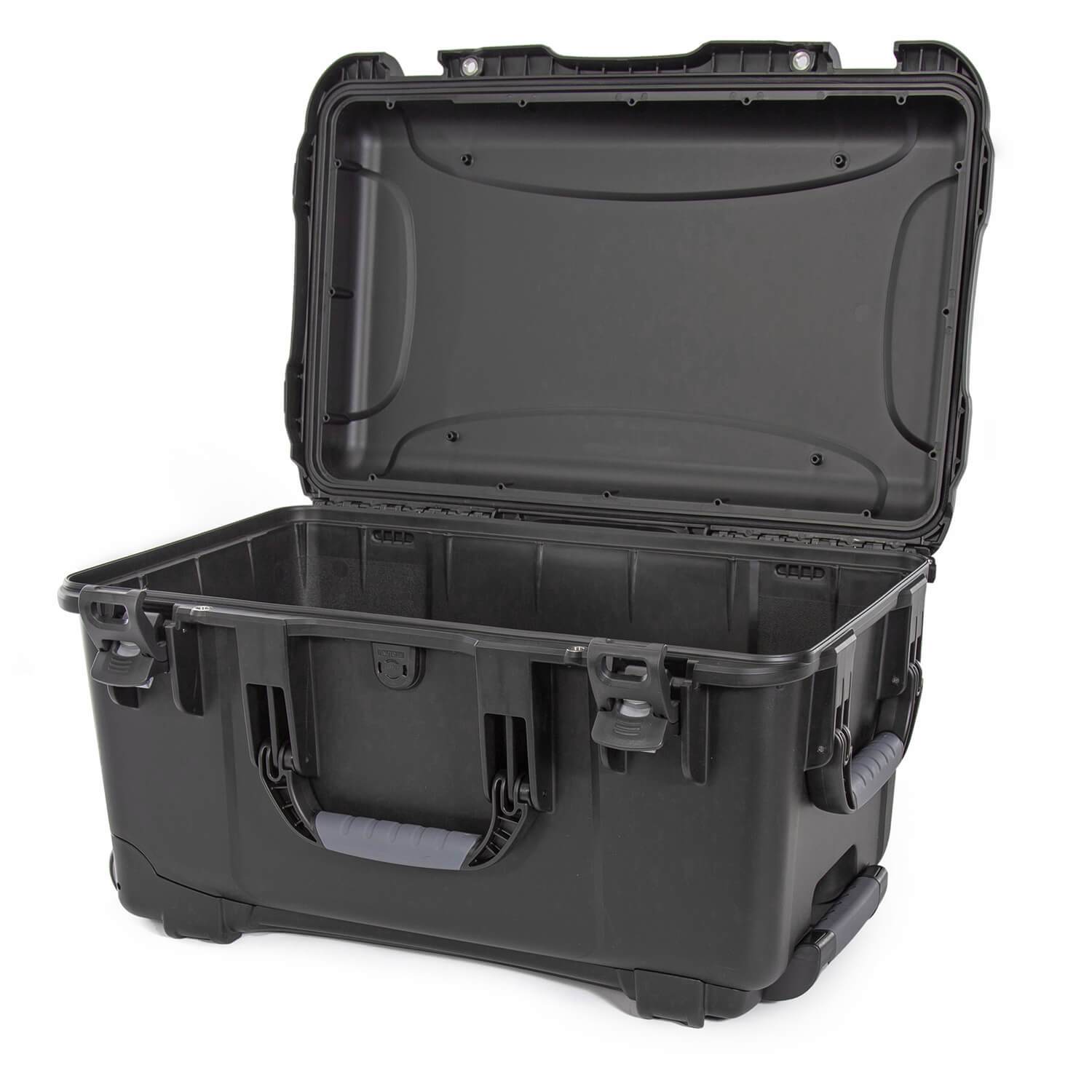 Nanuk 938 Hard Case in Black Empty with Handle and Wheels
