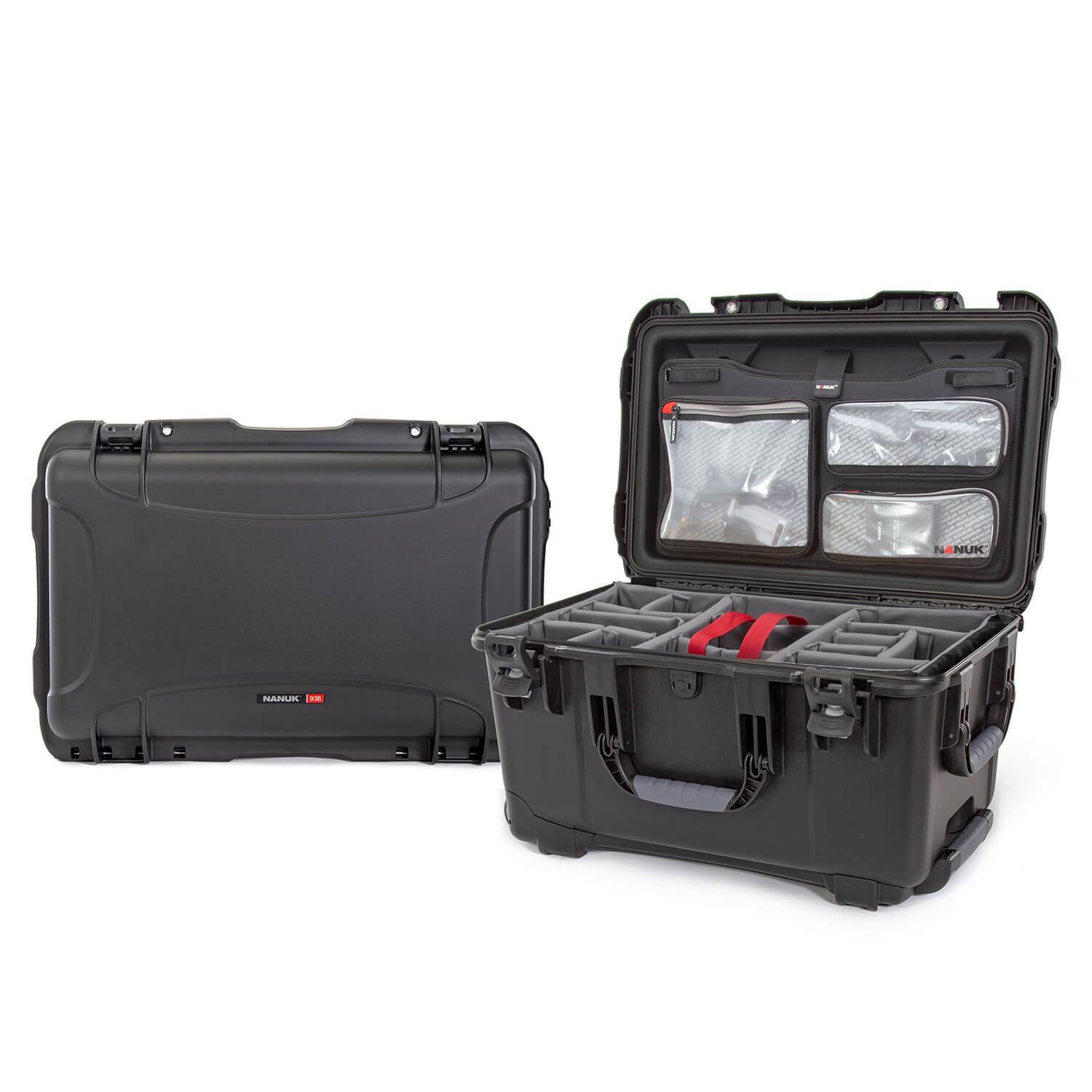 NANUK 938 Pro Photo Kit-Camera Case-Black-NANUK