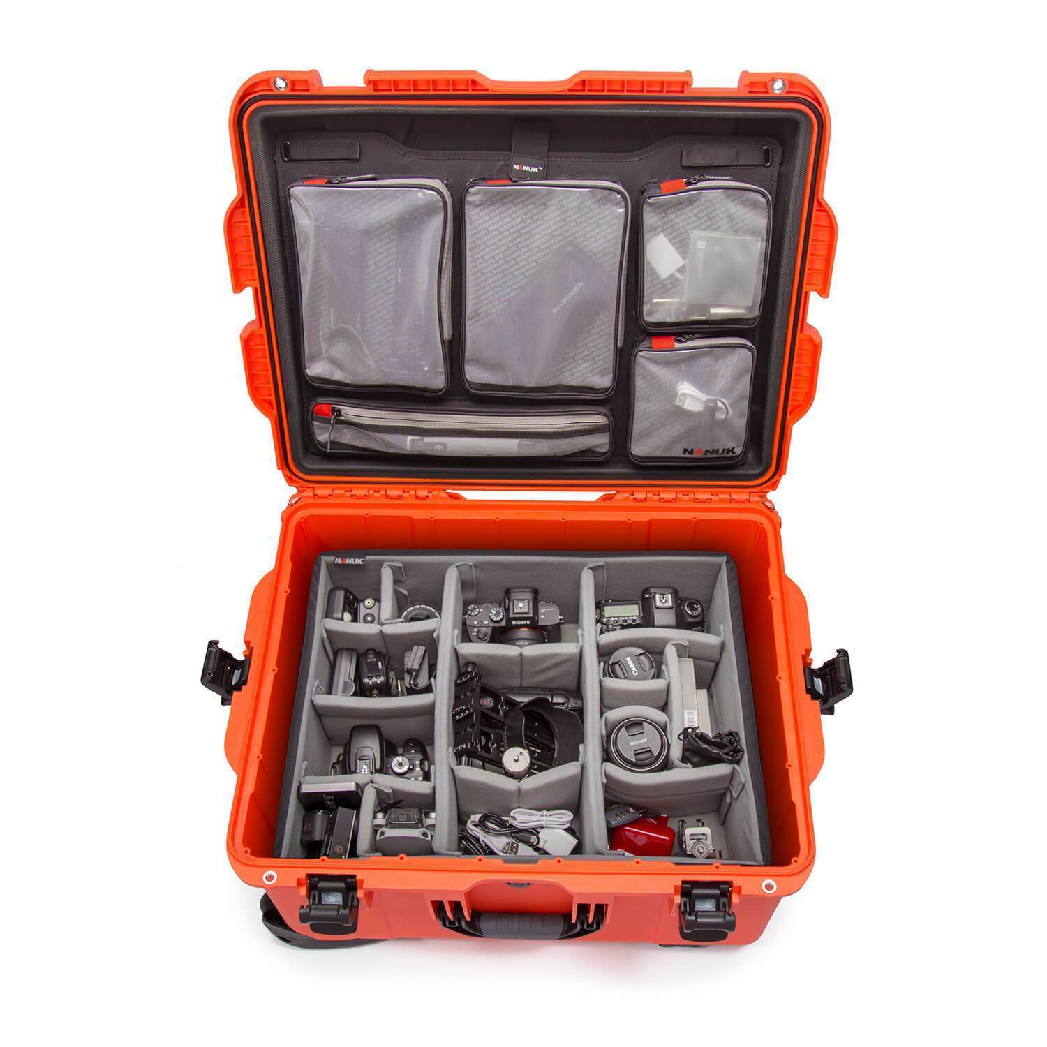 NANUK 960 Pro Photo Kit-Camera Case-Black-NANUK