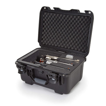 NANUK 918 3 Up Revolver Case-Gun Case-Black-NANUK angle view