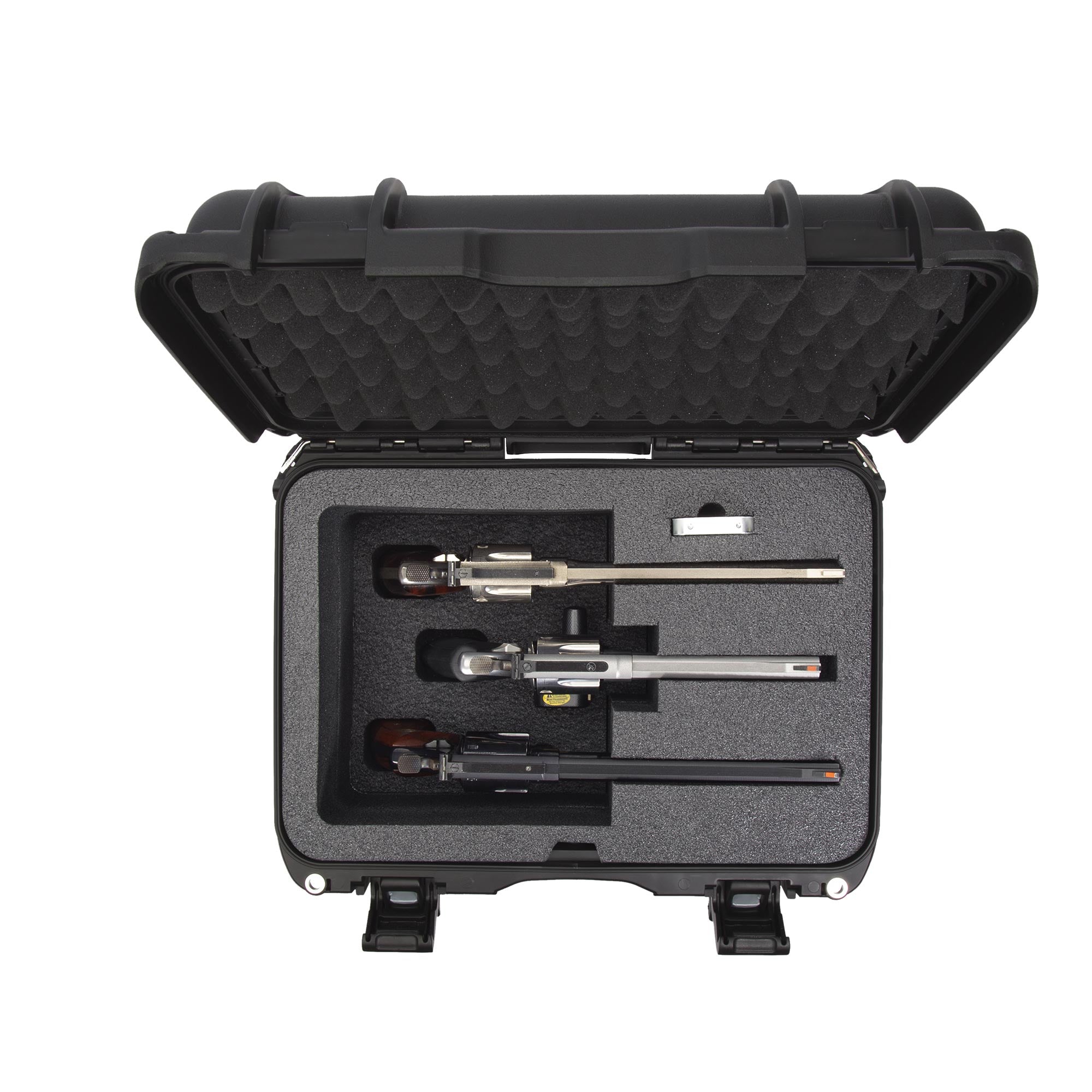 NANUK 918 3 Up Revolver Case-Gun Case-Black-NANUK top view