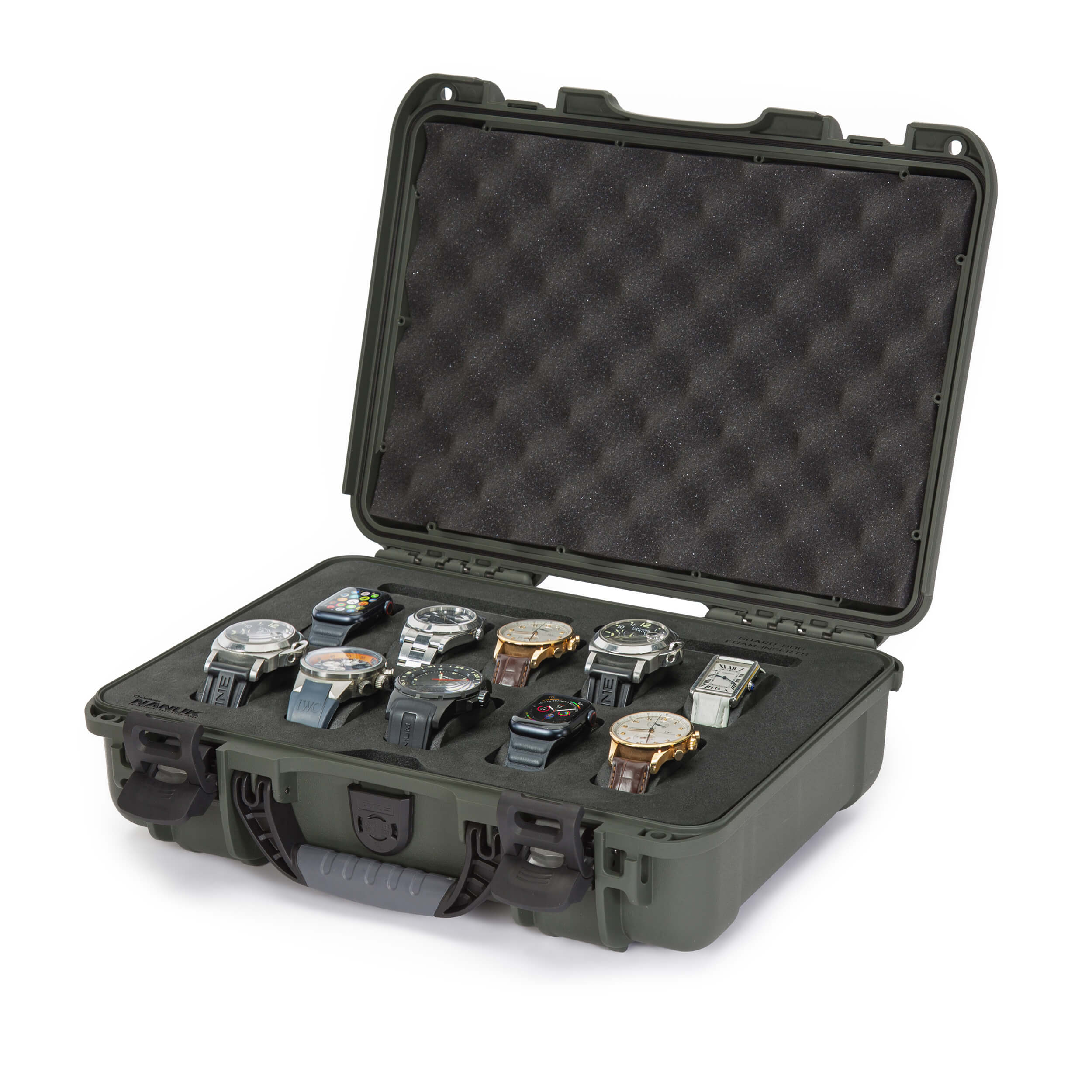 NANUK 910 10-Watch Case in Olive